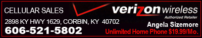 Verizon Wireless Cellular Sales Corbin Ky